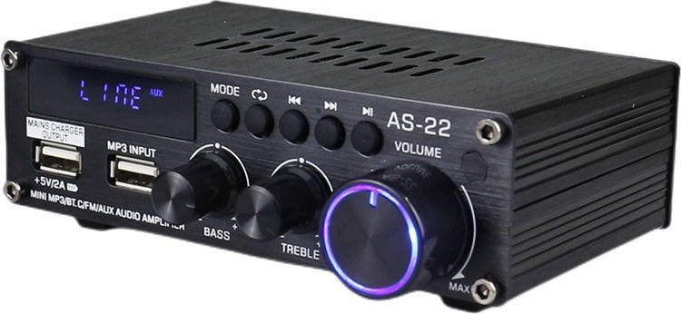 Përforcues zëri BlitzWolf AS-22, 45W, Bluetooth 5.0, i zi