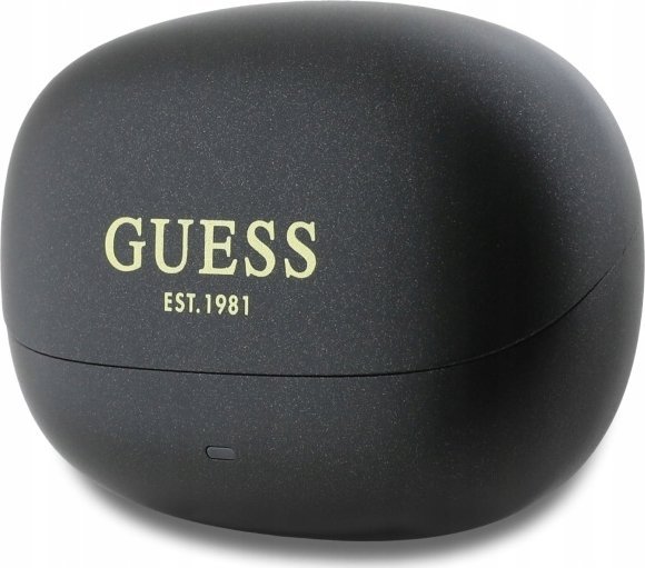 Kufje pa tela Guess Capsule GUTWST88MCTGK, ANC ENC, TWS, të zeza