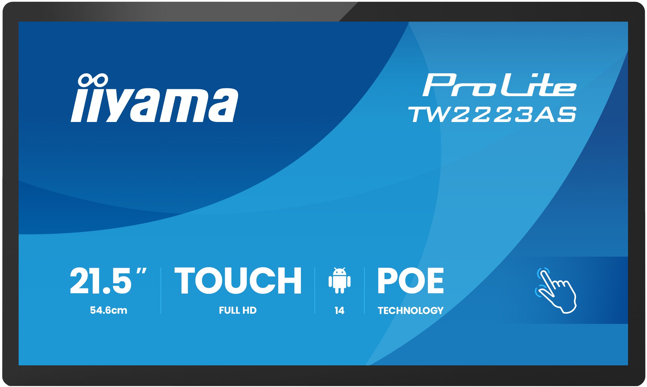 Monitor me prekje iiyama Android PC, 21.5", Full HD, IPS, i zi