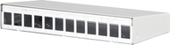 Strehë rrjeti Metz Connect AP Keystone, 12 porta, e bardhë