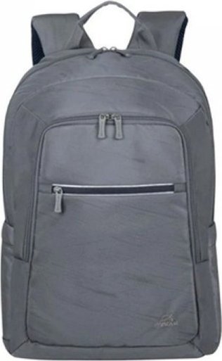 Shpinore RivaCase ECO Alpendorf 7561, 15.6"-16", material rPET i papërshkueshëm nga uji, gri
