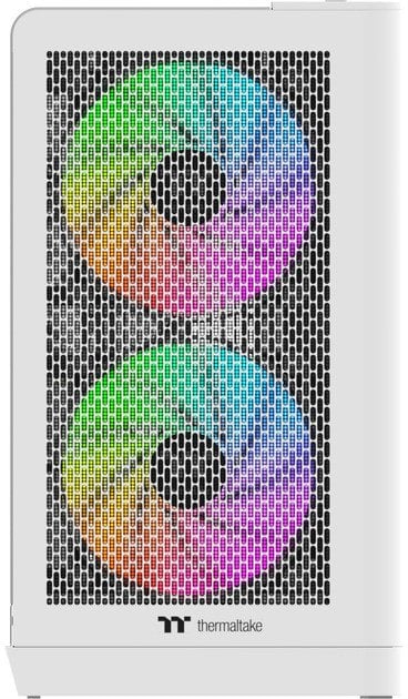 Куќиште PC Thermaltake View 390 Snow, mid tower, зајакнато стакло, бело