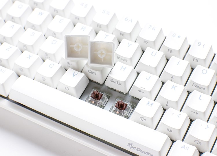 Tastierë Ducky One 2 SF, Cherry MX, e bardhë