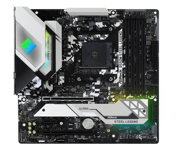 Pllakë amë Asrock B550M Steel Legend Socket AM4 micro ATX AMD  B550