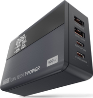 Karikues rrjeti Newell GaN Tech T-power 100W, 2x USB C, USB A, i zi