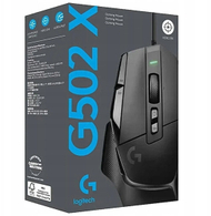 Maus за гејминг Logitech G G502 X, напреден сензор, црн