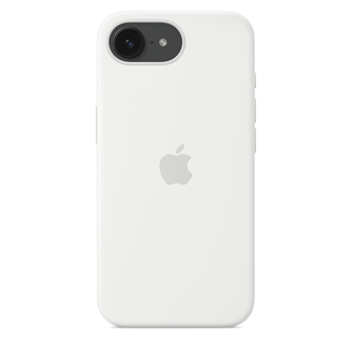 Apple iPhone 16e Silicone Case, White