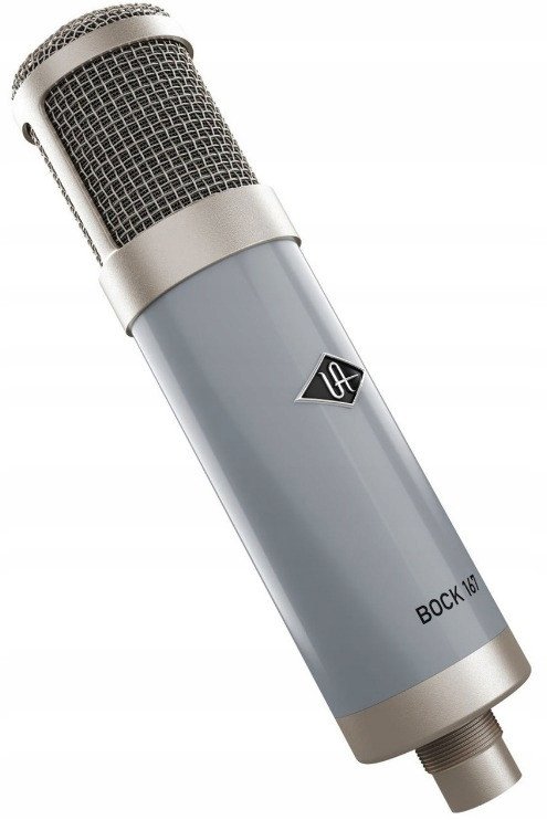 Mikrofon kondensator Universal Audio MIC UA167, tub, membranë e madhe, blu
