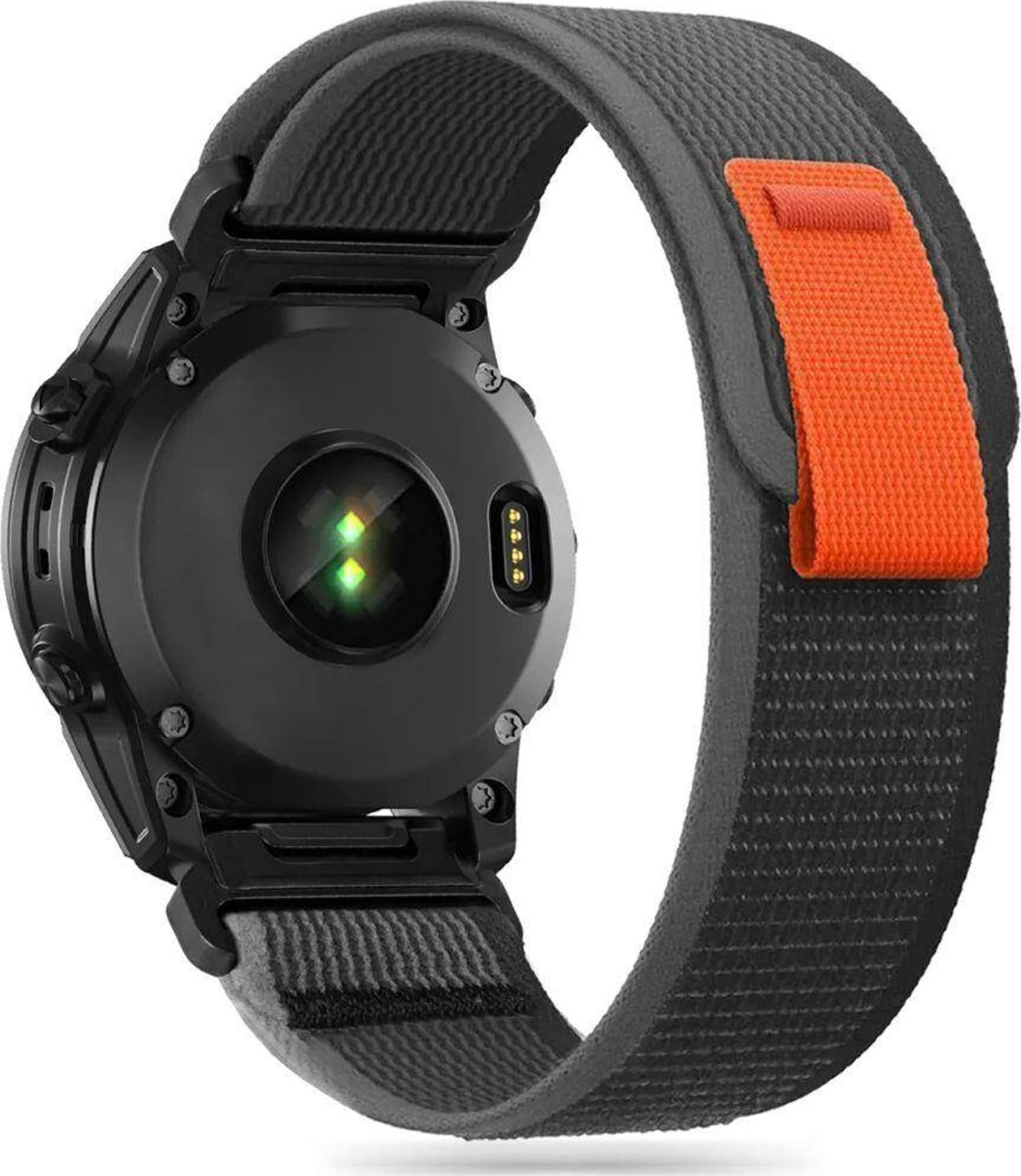 Rrip ore Tech-Protect Nylon për Garmin Fenix 3 5X 3HR 5X Plus 6X 6X Pro 7X, najlon, i zi