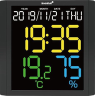 Termohigrometër Levenhuk Wezzer PLUS LP10, ekran me ngjyra, për ambiente të brendshme
