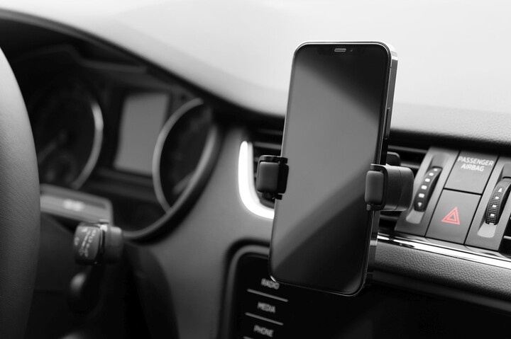 Mbajtës universal makine FIXED Roll 2 Vent, i zi