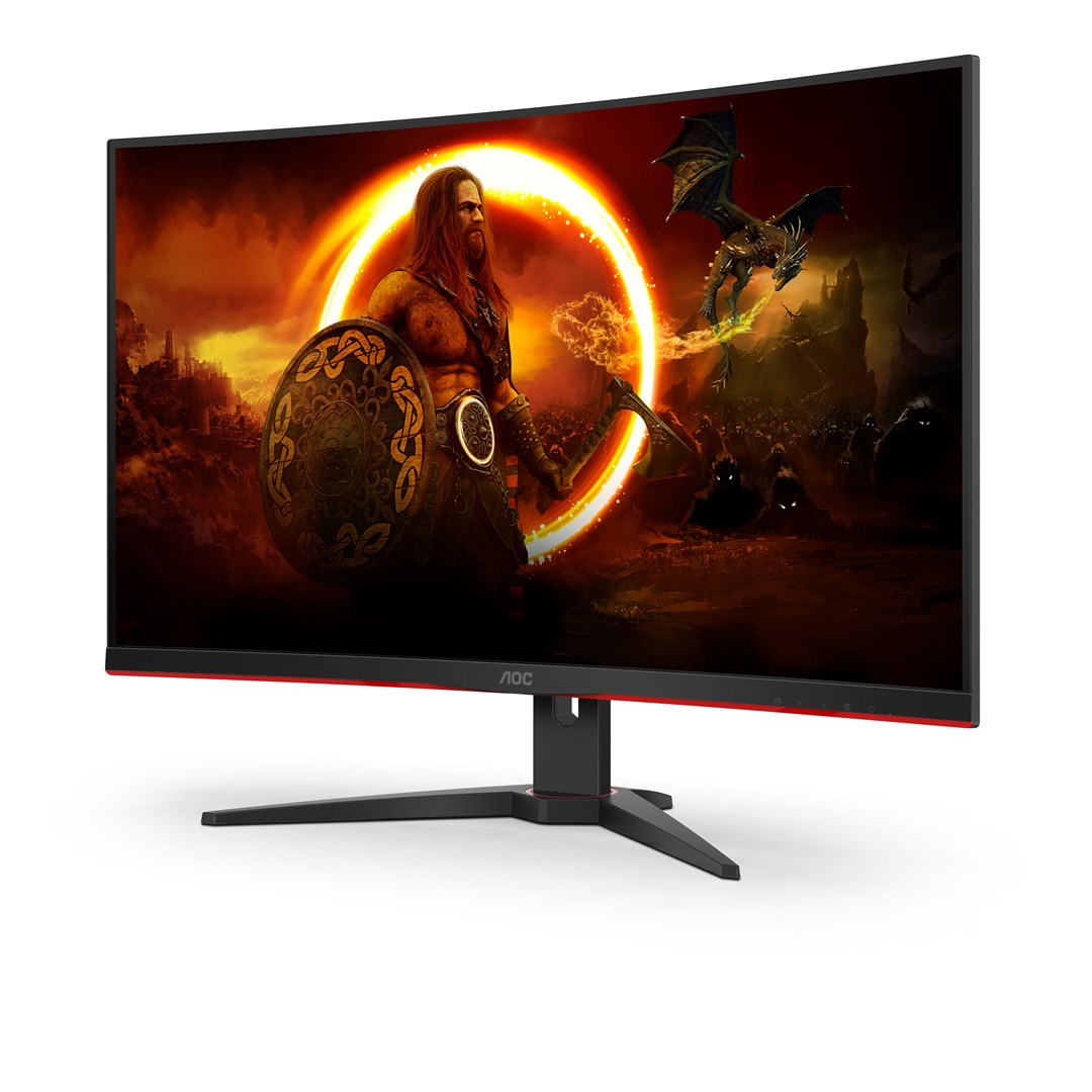 Monitor AOC G2 C32G2ZE/BK, 31.5", 1920 x 1080, Full HD, 240 Hz, i zi