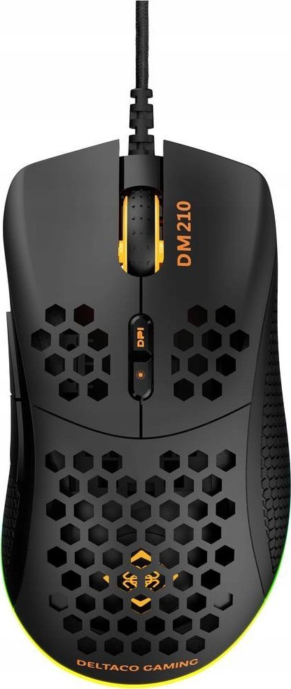 Maus gaming Deltaco Gaming DM210, optik, 6400 DPI, i zi