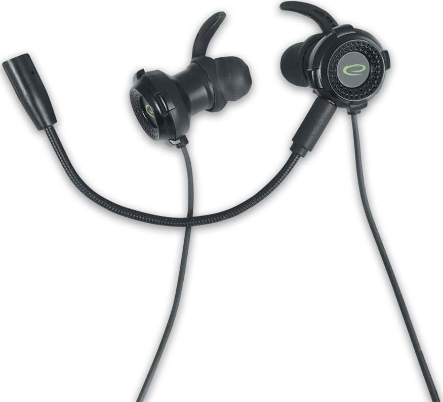 Kufje gaming Esperanza EGH202K, in ear me mikrofon, 1.2m, të zeza