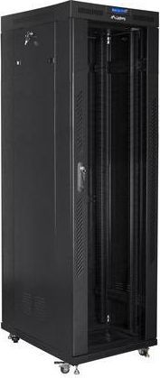 Рачунарски орман мрежен Lanberg Standing Cabinet 19" FF01-8842-12BL, 42U, 800x800 mm, црн