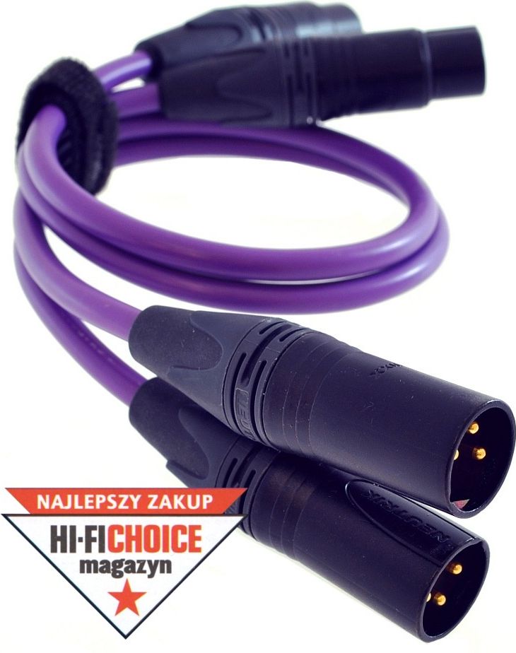 Kabllo Melodika XLR x2 - XLR x2 0.5m, e vjollcë