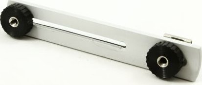 Mbajtëse blici Massa SB3848, metalike, për shinë, argjendi