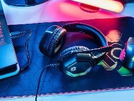 Kufje gaming Tracer GAMEZONE GZ X3 Over-Ear, me mikrofon, me kabllo, RGB