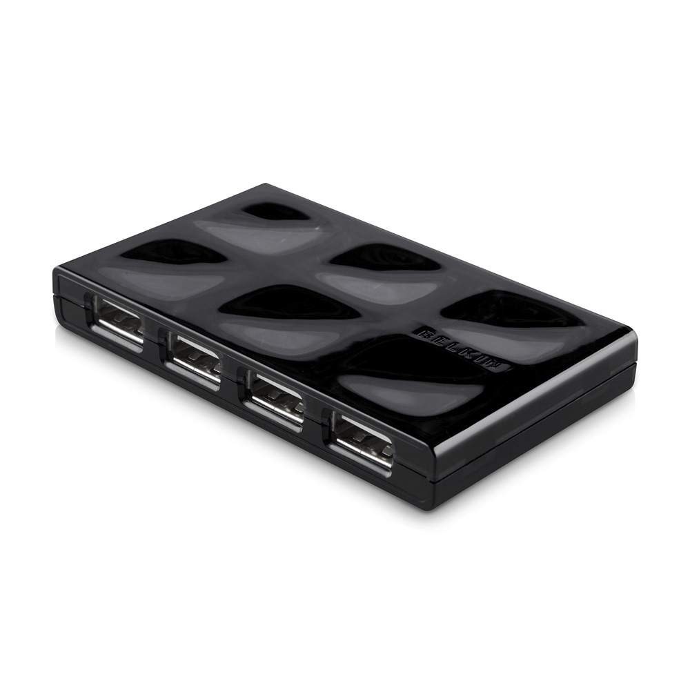 Qendër USB Belkin 2.0, 7 Porte, e zezë