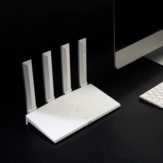 Router ZTE T3000 IDU, Wi Fi 6 AX3000, 3000 Mbps, i bardhë