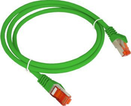 Kabllo rrjeti Alantec Patch Cord KKS6AZIE0.5, Cat 6A S/FTP, 0.5m, jeshile