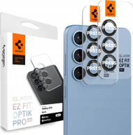 Mbrojtës kamere Spigen Optik Pro HD, set 2 copë, për Samsung Galaxy S25 Plus, i zi