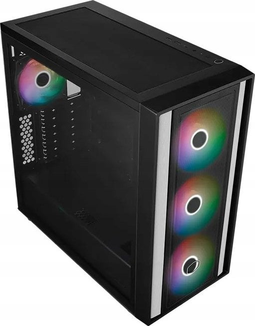 Kasë Cooler Master MasterBox 600 Lite, e zezë, Midi Tower