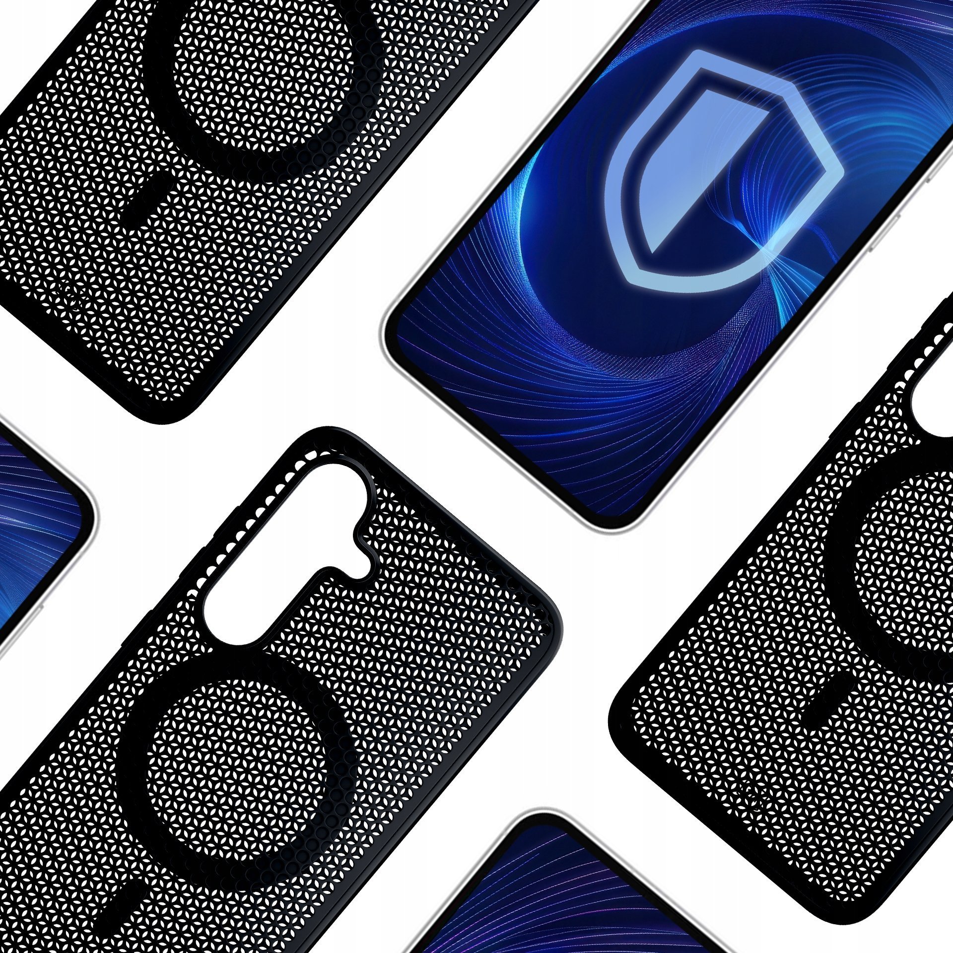 Futrollë 3mk COOLing MagCase për Samsung Galaxy S23 Plus, kompatibile MagSafe, transparente