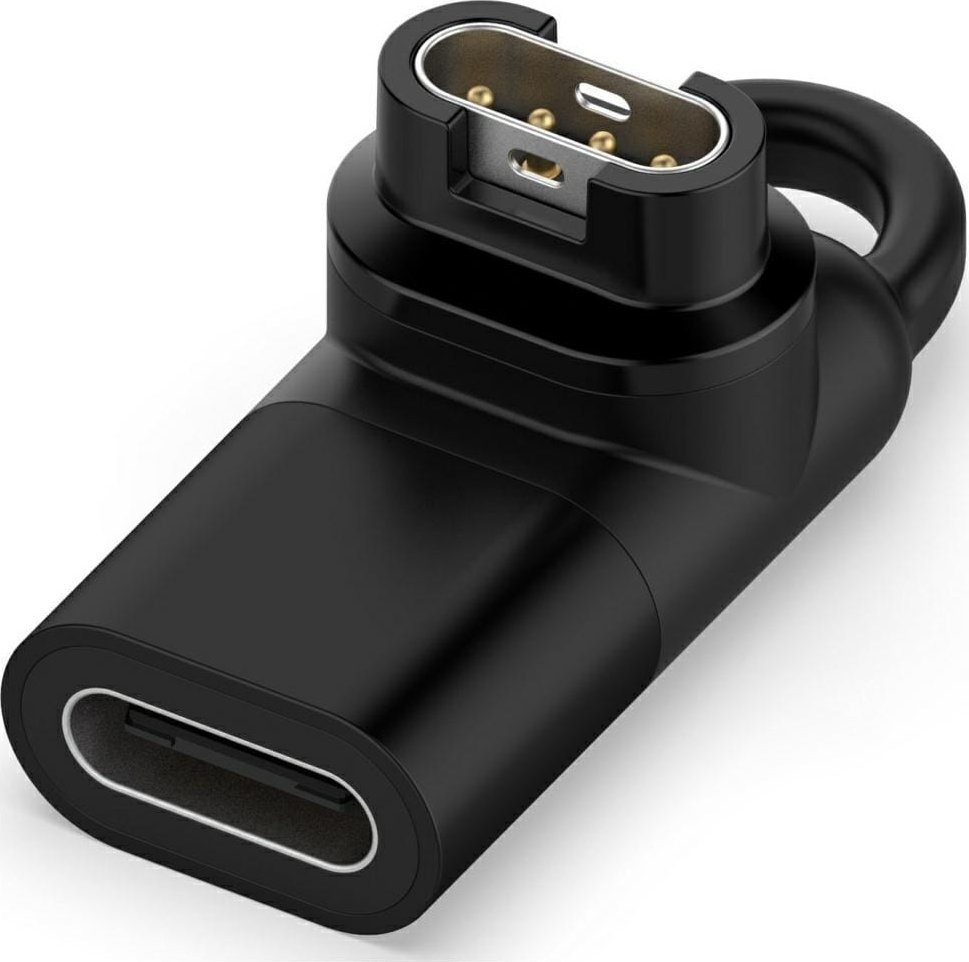 Адаптер за полнење Beline USB C за часовник Garmin, 5V 1A, црн