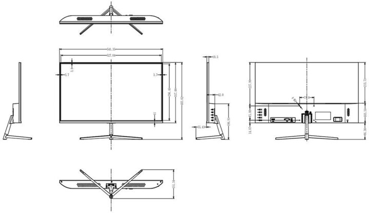 Monitor Dahua LM24-B200 - LED 23.8'', i zi