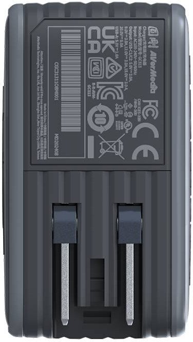 Полнач хаб AVerMedia CORE GO GC313, 100W GaN, 3 порти, бел