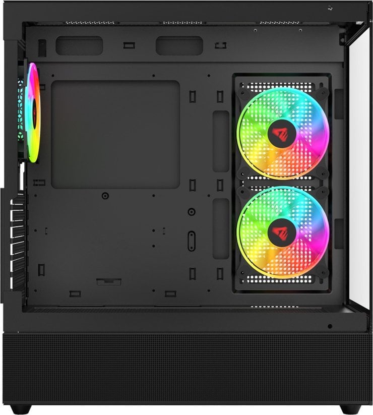 Kasë Savio Sigma X1 ARGB, e zezë, Midi Tower