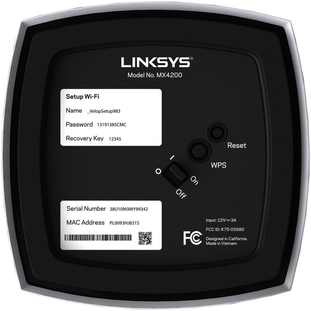 Ruter Linksys Velop MX8400, 2 copë