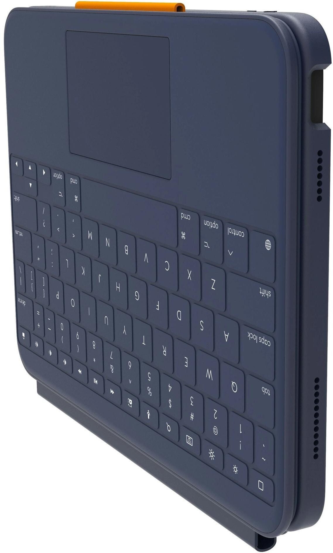Këllëf tastiere Logitech Rugged Combo 4 Touch për iPad 10th Gen, me touchpad, Classic Blue