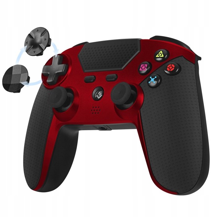 Gamepad wireless Sven GC-4040, kompatibil me PC dhe PS4, i kuq