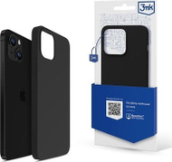 Mbulesë silikoni 3MK për iPhone 15 Pro Max, kundër rrëshqitjes, hidrofobike, transparente