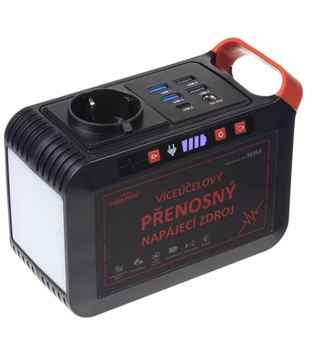 Stacion karikimi CARCLEVER 35959, 24000mAh