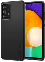 Mbrojtëse Spigen Thin Fit për Samsung Galaxy A52/A52 (5G), e zezë