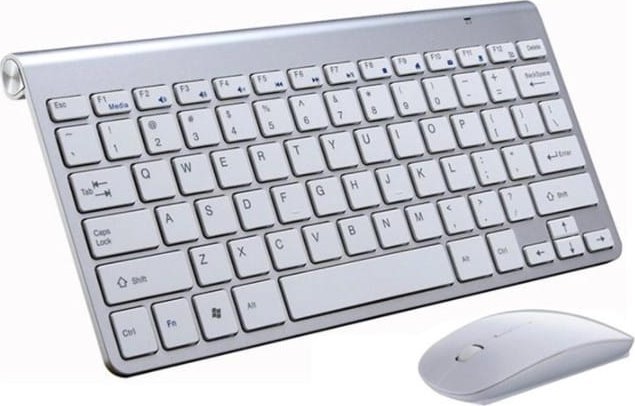 Сет безжична тастатура и компјутерски глушец, USB 2.4GHz, 1200 DPI, црн