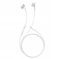 Жичани слушалки Baseus HZ19, 3.5mm, полу in ear, бели