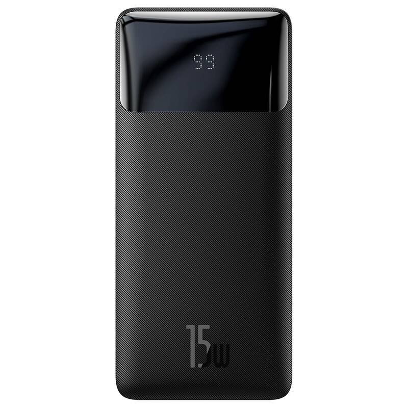 Power bank Baseus Bipow, 30000mAh, Type C PD dhe 2x Quick Charge 3.0, i zi