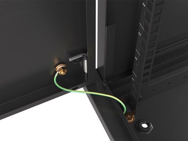 Ѕиден кабинет Lanberg WF01-6406-00B, 19\" 6U, капацитет 60 kg, црн