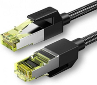 Kabllo rrjeti Ugreen NW150, Ethernet RJ45 Cat.7, 2m, e zezë