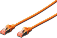 Kabllo rrjeti Digitus Patchcord CAT6, S-FTP, 0.5m, e portokalltë