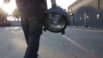 Френел леќа за студиска лампа Aputure F10, 25 cm, Bowens монтирање, црна