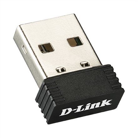 Përshtatës wireless D-Link DWA-121, N 150, USB, i zi