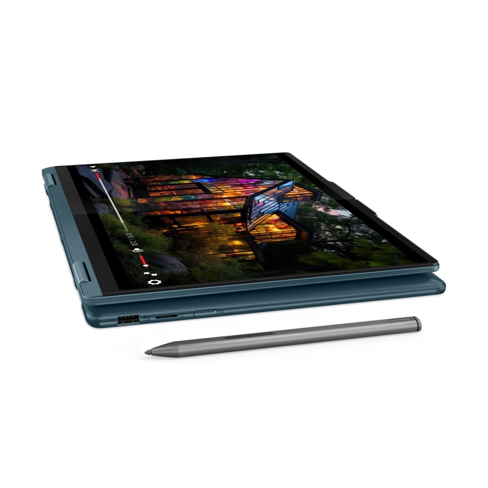 Laptop Lenovo Yoga 7 2-në-1 14IML9, 14", 2.8K OLED, Intel Core Ultra 7, 16GB RAM, 1TB SSD, Touch, tidal teal