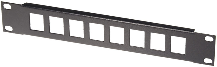 Panel Solarix PP-10-1U-B, 10", 1U, 8 porte, i zi