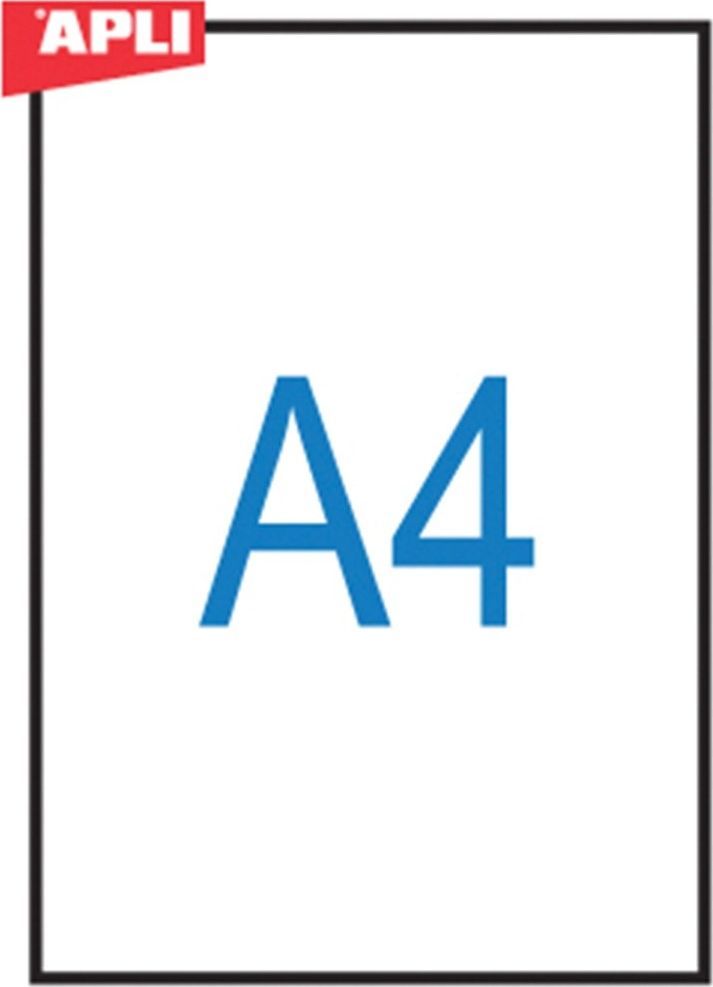 APLI OHP Транспарентна Фолија, A4, Проѕирна, 100 Листови