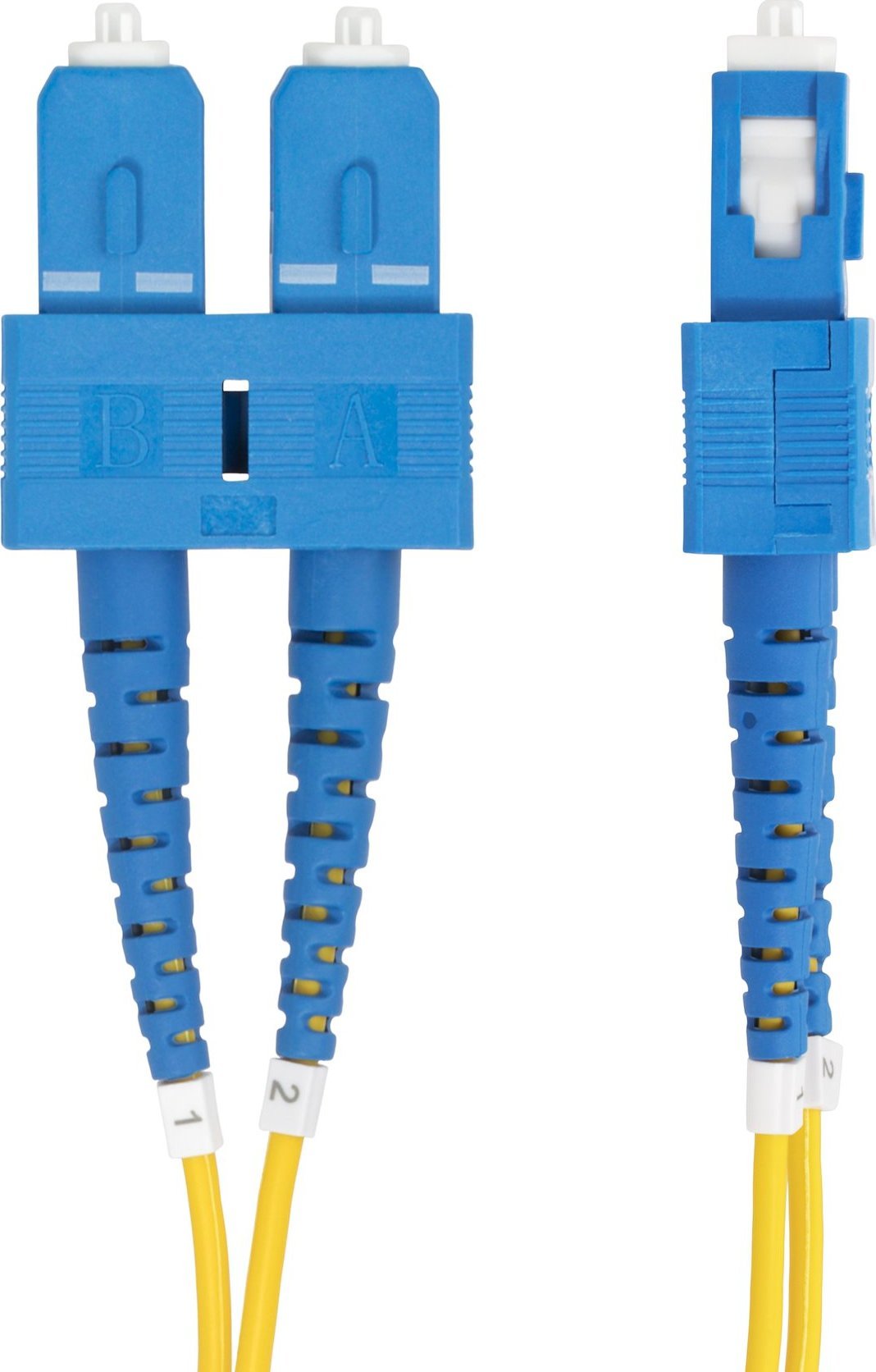 Kabëll fibër optike StarTech.com, 30m, SC në SC, OS2 Single Mode Duplex, i verdhë